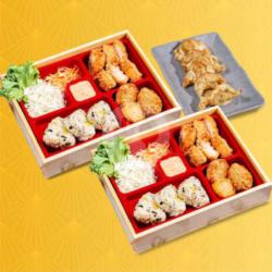 2 Favorite Bento B   Crispy Gyoza